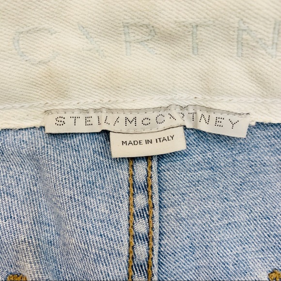 STELLA MCCARTNEY 70s Flare Jeans With Patch Pockets - Blue - Picture 7 of 7